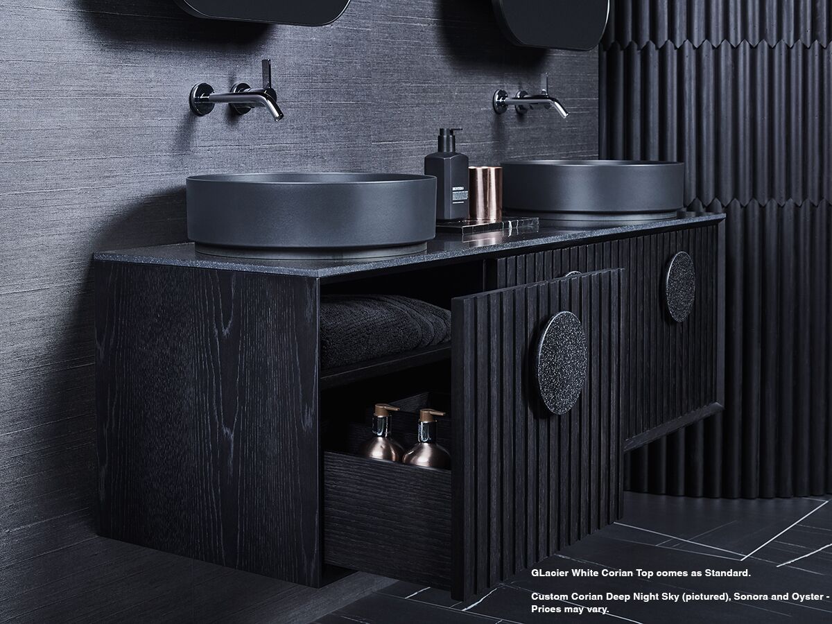 ISSY Halo III 1800mm x 450mm x 450mm Vanity Unit with 3 Soft Close