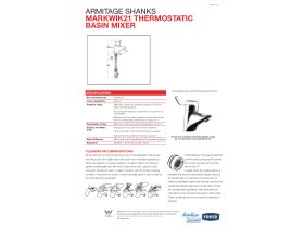 Technical Guide - Markwik21 Thermostatic Basin Mixer Chrome