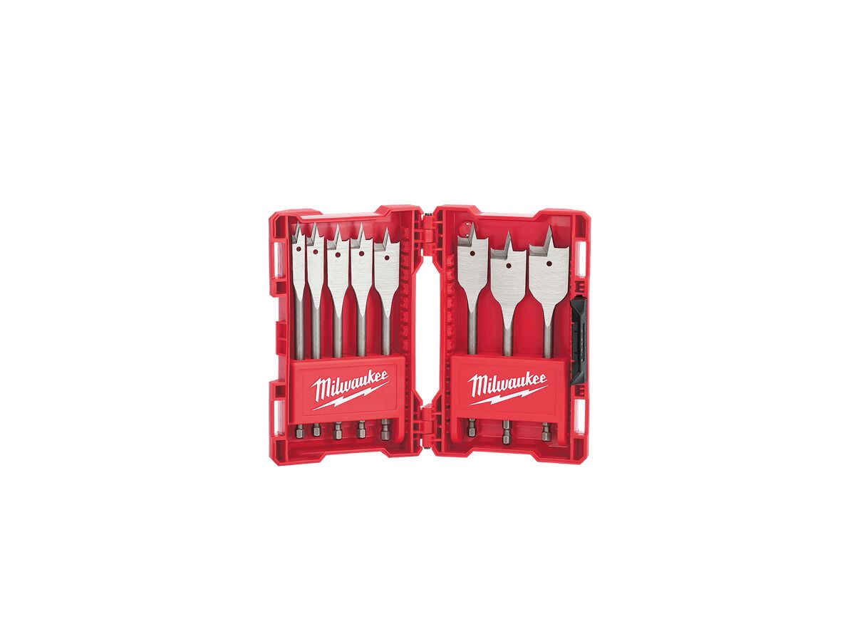 Milwaukee 8 Piece Timber Spade Set (Metric)