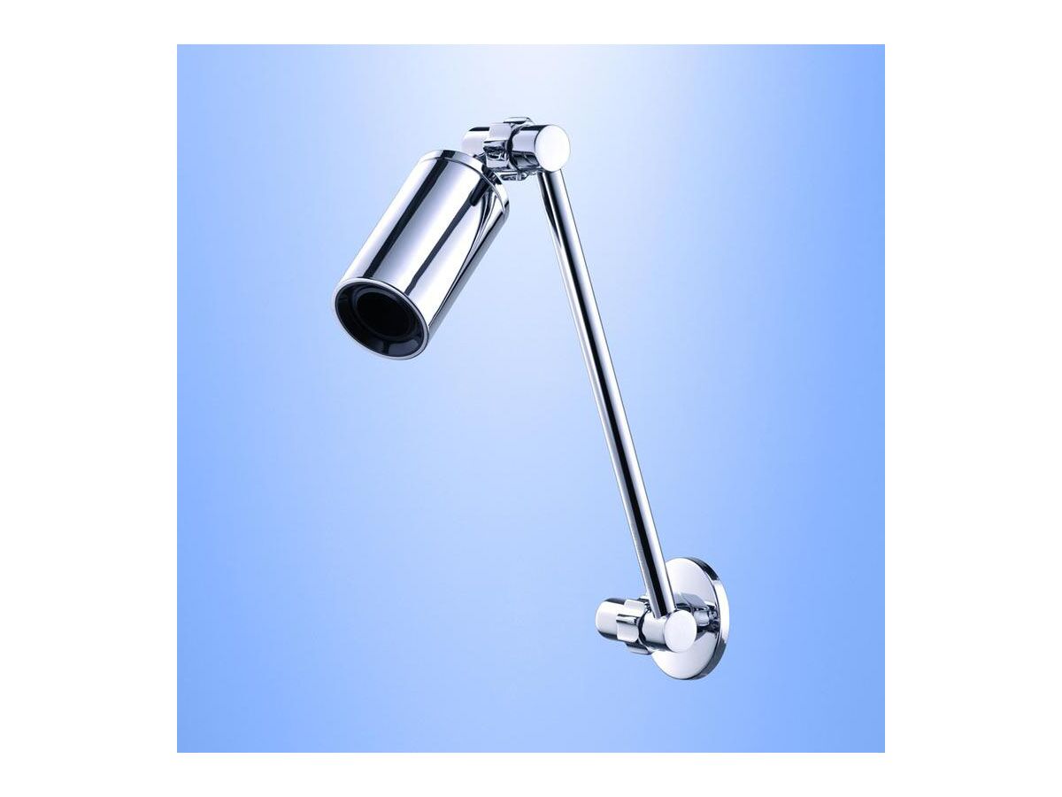 Caroma Flow Adjustable Wall ShowerChrome (4 Star) from Reece