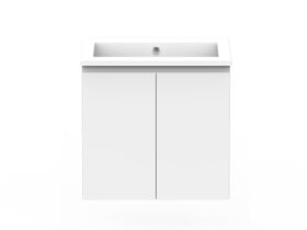 Posh Domaine Conventional 600mm Wall Hung Vanity Cast Marble Top