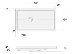AXA Om Under Counter Basin White