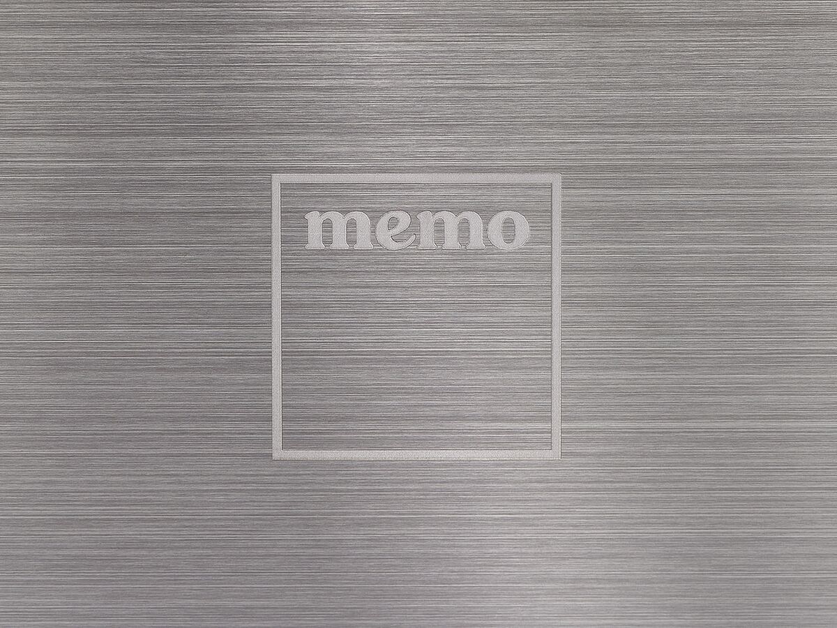 Memo Logo Stainless Steel