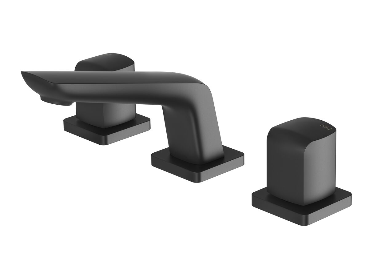 Milli Glance Basin Set Matte Black (4 Star) from Reece
