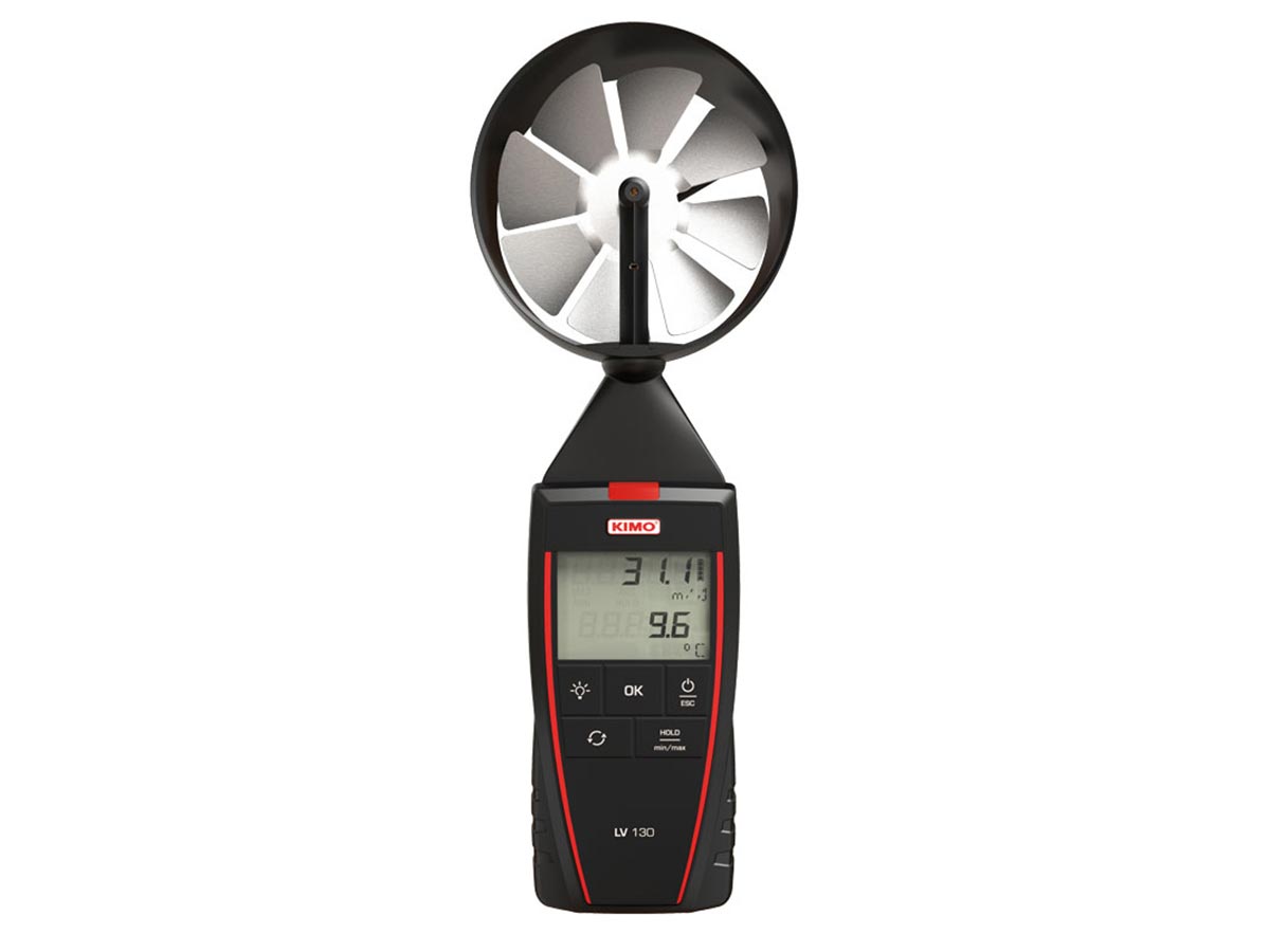 Kimo LV130 ThermoVane Anemometer (100mm fixed vane) from Reece
