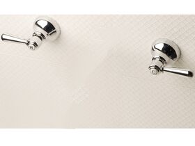 Classic Provincial Wall Top Assembly Lever Chrome