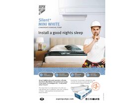 Flyer - Silent Mini White Cond Pump Fp34