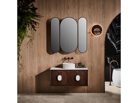 Issy Blossom Triple Shaving Cabinet and Vanity unit