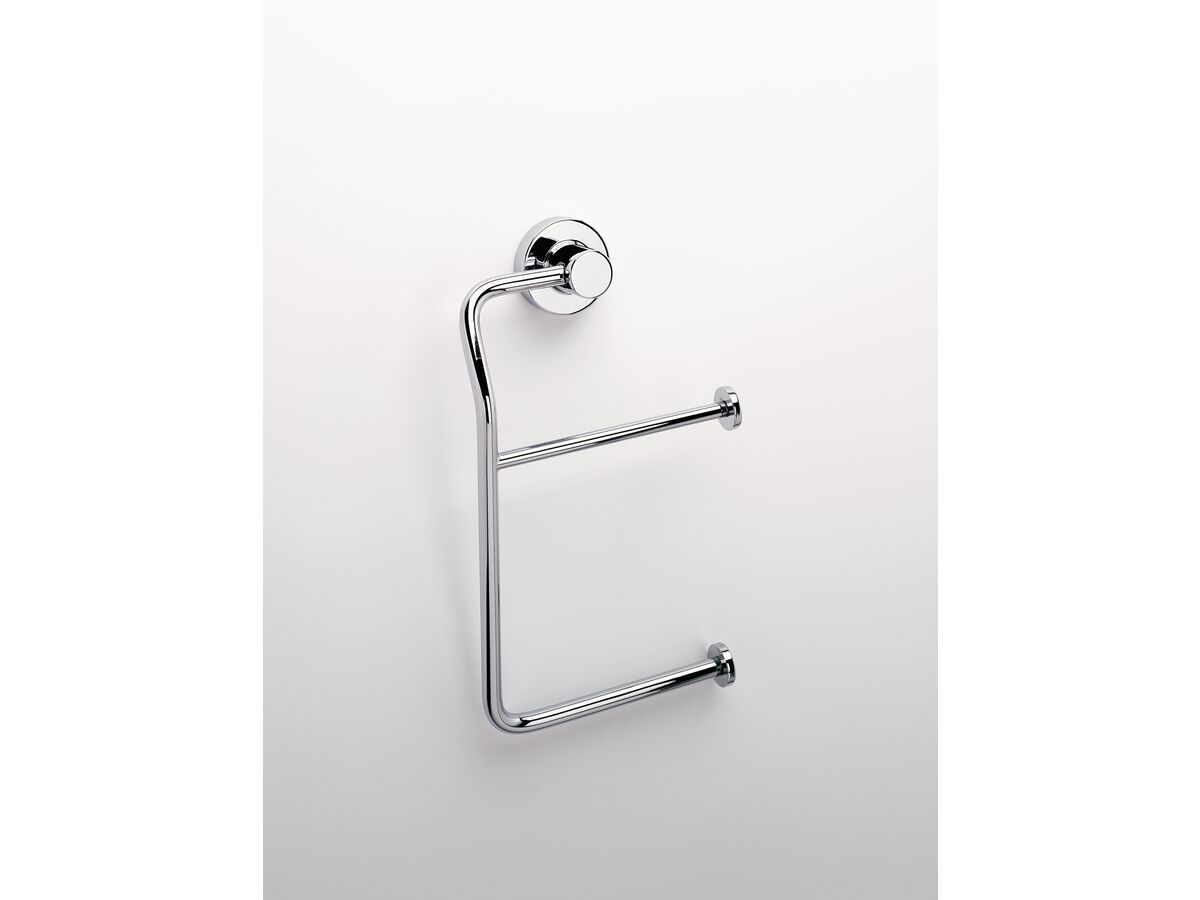 Sonia Tecno Double Toilet Roll Holder Chrome from Reece