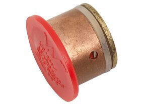Secura Blank Plug Brass SBP4 20mm