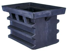 Linpac Flushing Meter Box Water Black