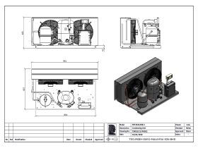 Tecumseh Condensing Unit 2.5HP R404A MHBP FHT4531ZHR