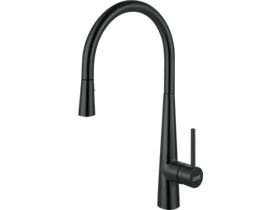 Franke Steel Pull Out Sink Mixer Industrial Black PVD (5 Star)