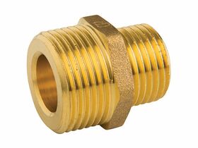 Brass With Machine Nipple 20mm x 15mm