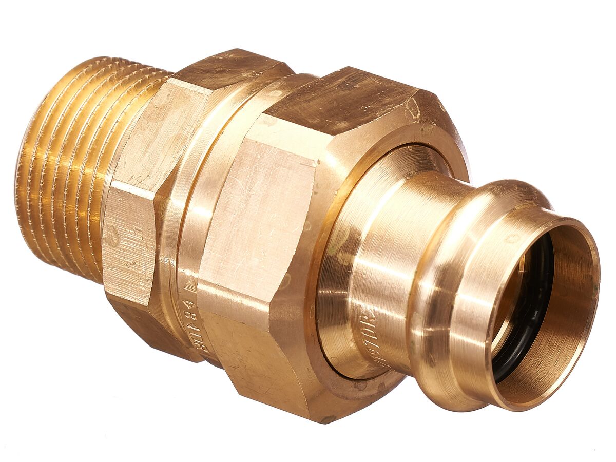 >B< Press Water Male Union 25mm x 1" BSP"