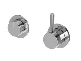 Hero - Milli Etch Shower Mixer Tap with Diverter Chrome