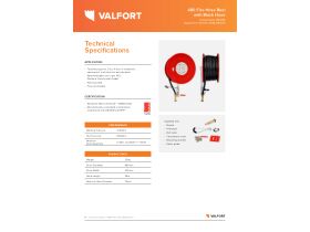 Specification Sheet - Valfort 480 Fire Hose Reel - Technical, Installation & Maintenance Sheet