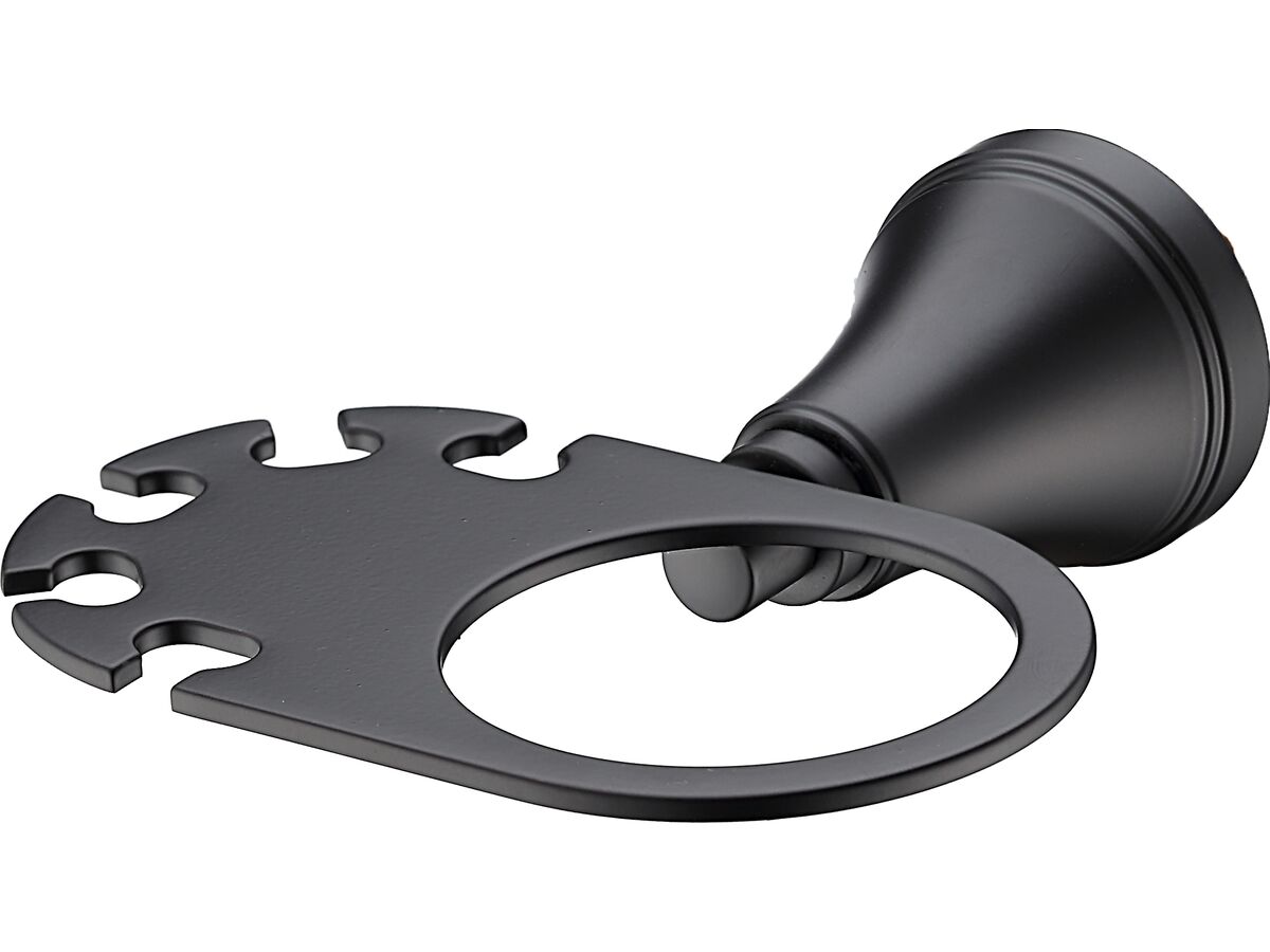 Kado Era Toothbrush Holder Matte Black from Reece