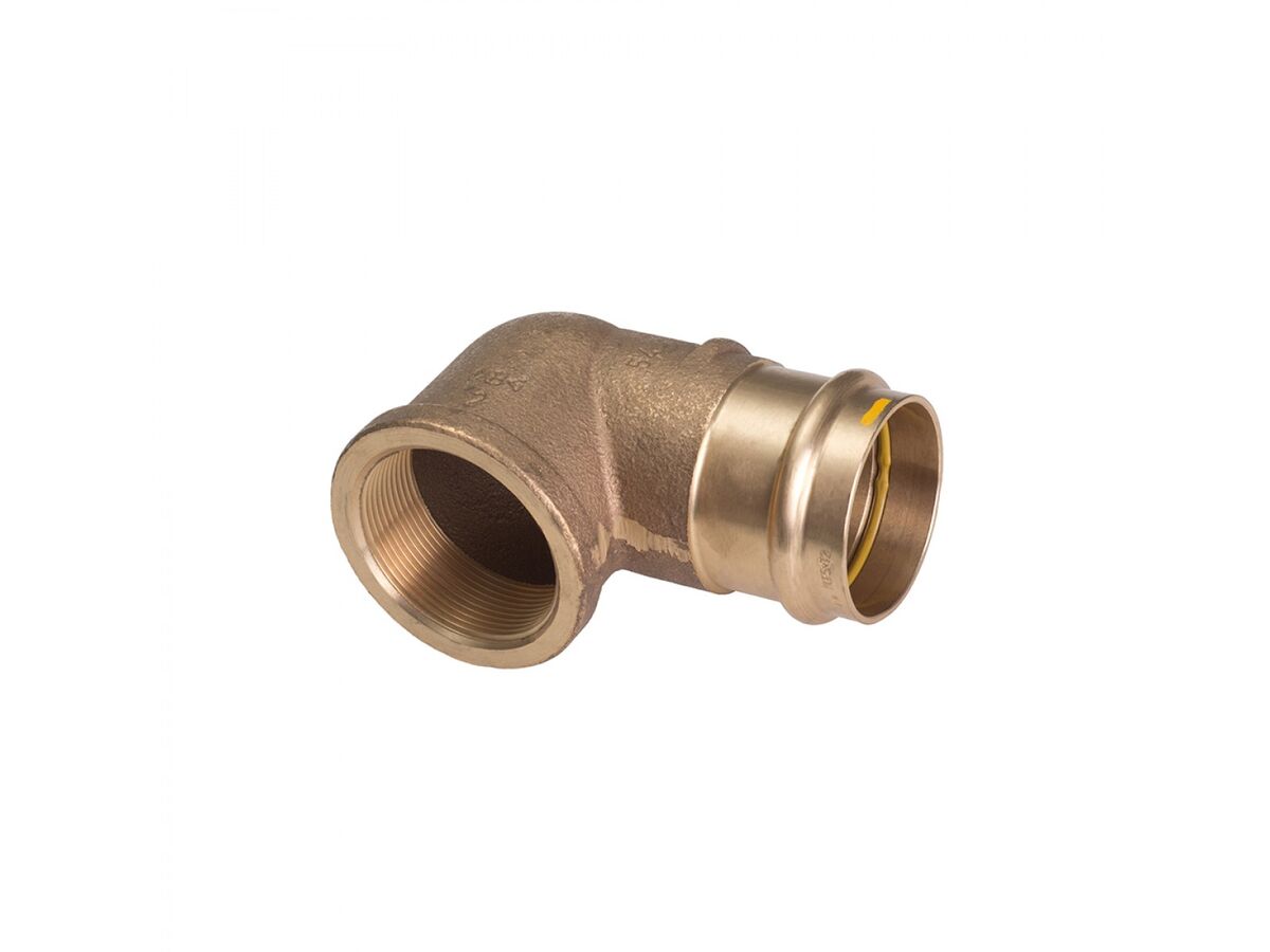 NZ BPress Gas Female Elbow 20mm x 20mm BSPF from Reece