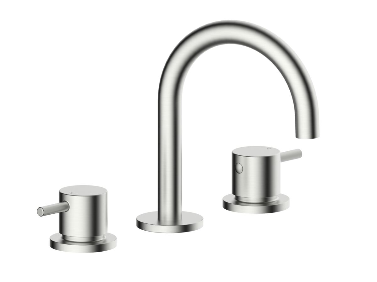 Mizu Drift Basin Set Brushed Nickel (6 Star)
