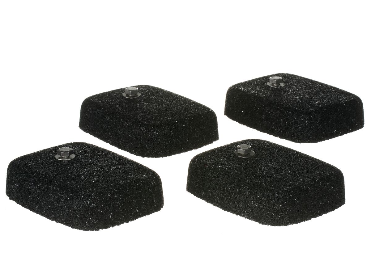 Recycled Rubber Mount 4 Pack 135mm x 100mm x 35mm