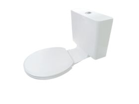 Kuga Plastic Cistern with Heavy Duty Soft Close Seat