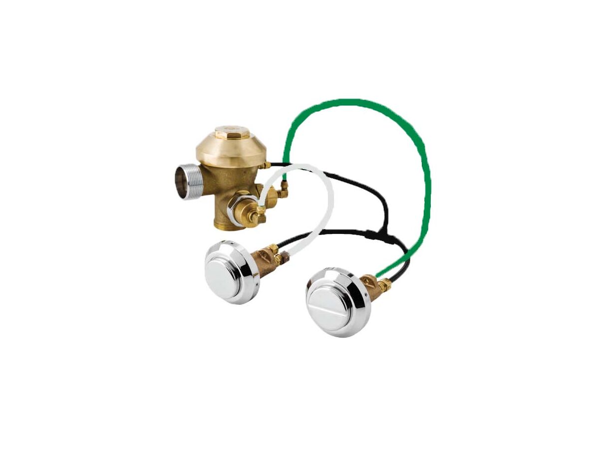 Zurn to Pubco Conversion Concealed Dual Flush Valve (3 Star) from Reece
