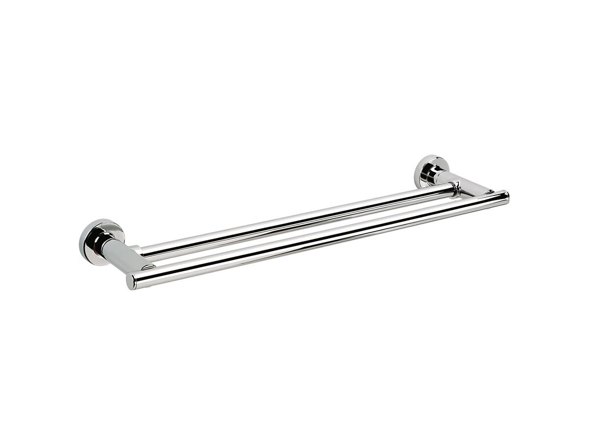 Sonia Tecno Double Towel Rail 650mm Chrome from Reece