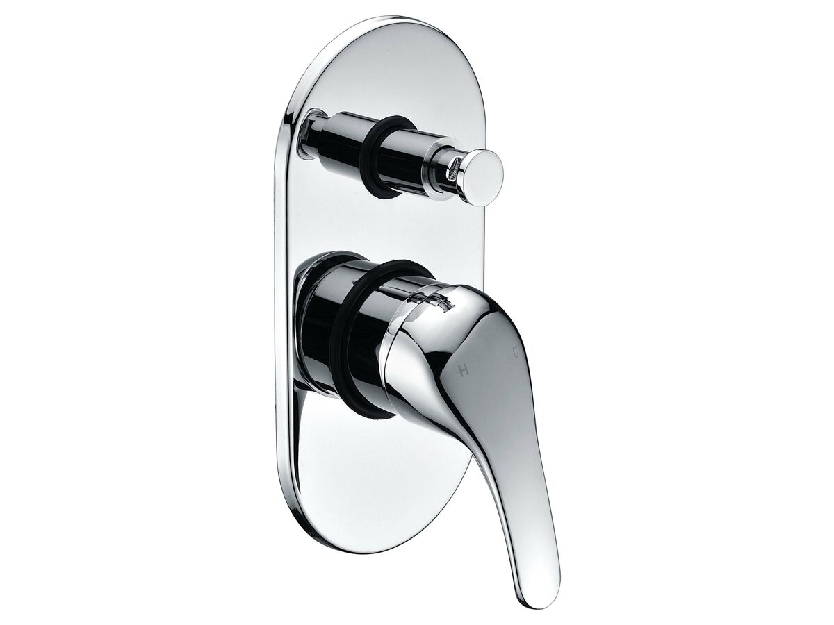 Base MK2 Shower Mixer Tap with Diverter Chrome from Reece