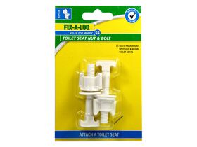 Fix-A-Tap Toilet Seat Nut & Bolt (Card of 2)