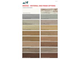 Material, Colour & Finishes - ADP Medina