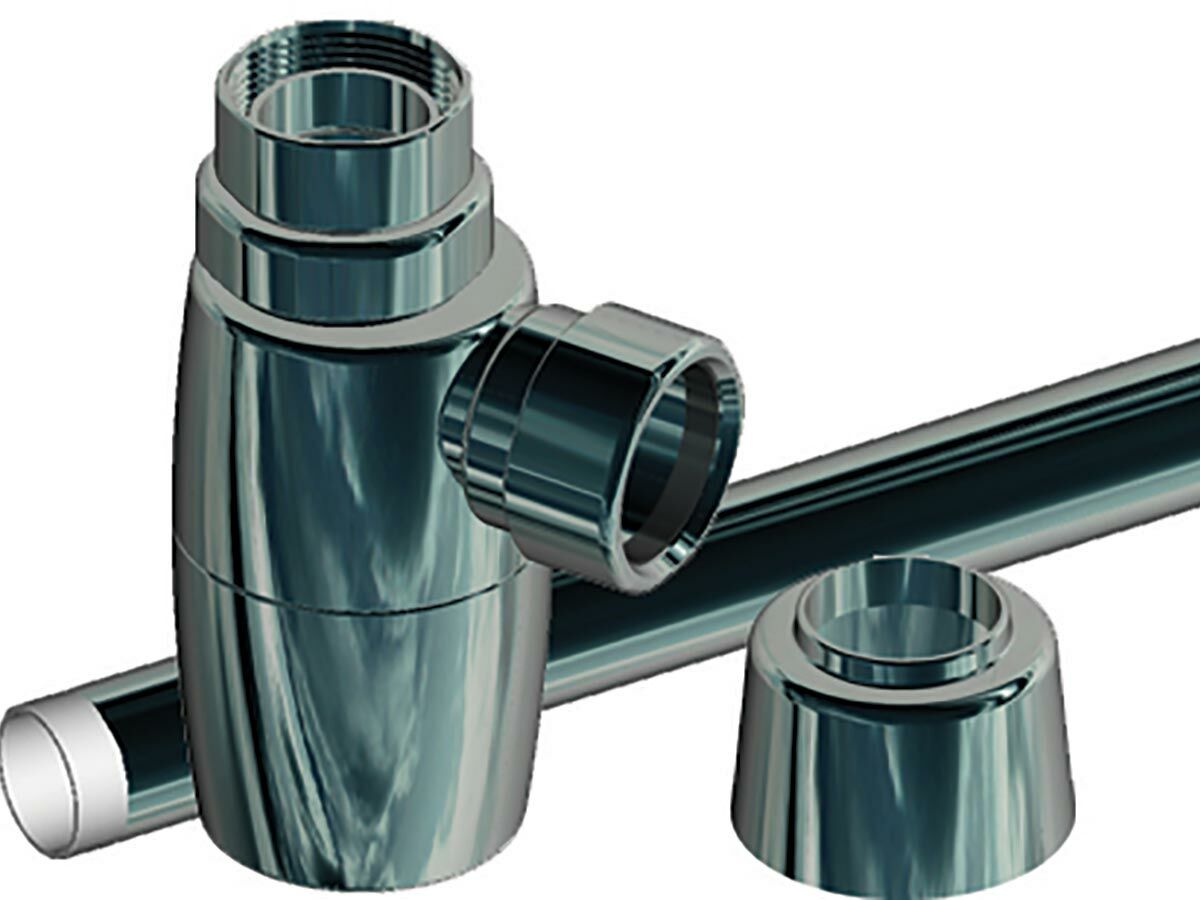 Plastec Bottle Trap Loose Nut Kit 40mm PVC