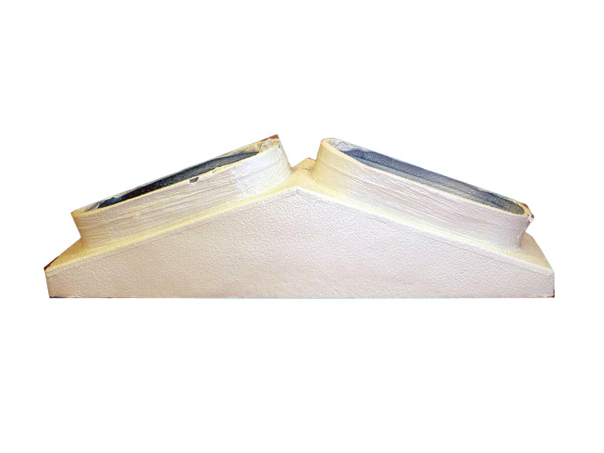 Supply Air Plenum 380mm x 830mm With 2 x 400mm from Reece