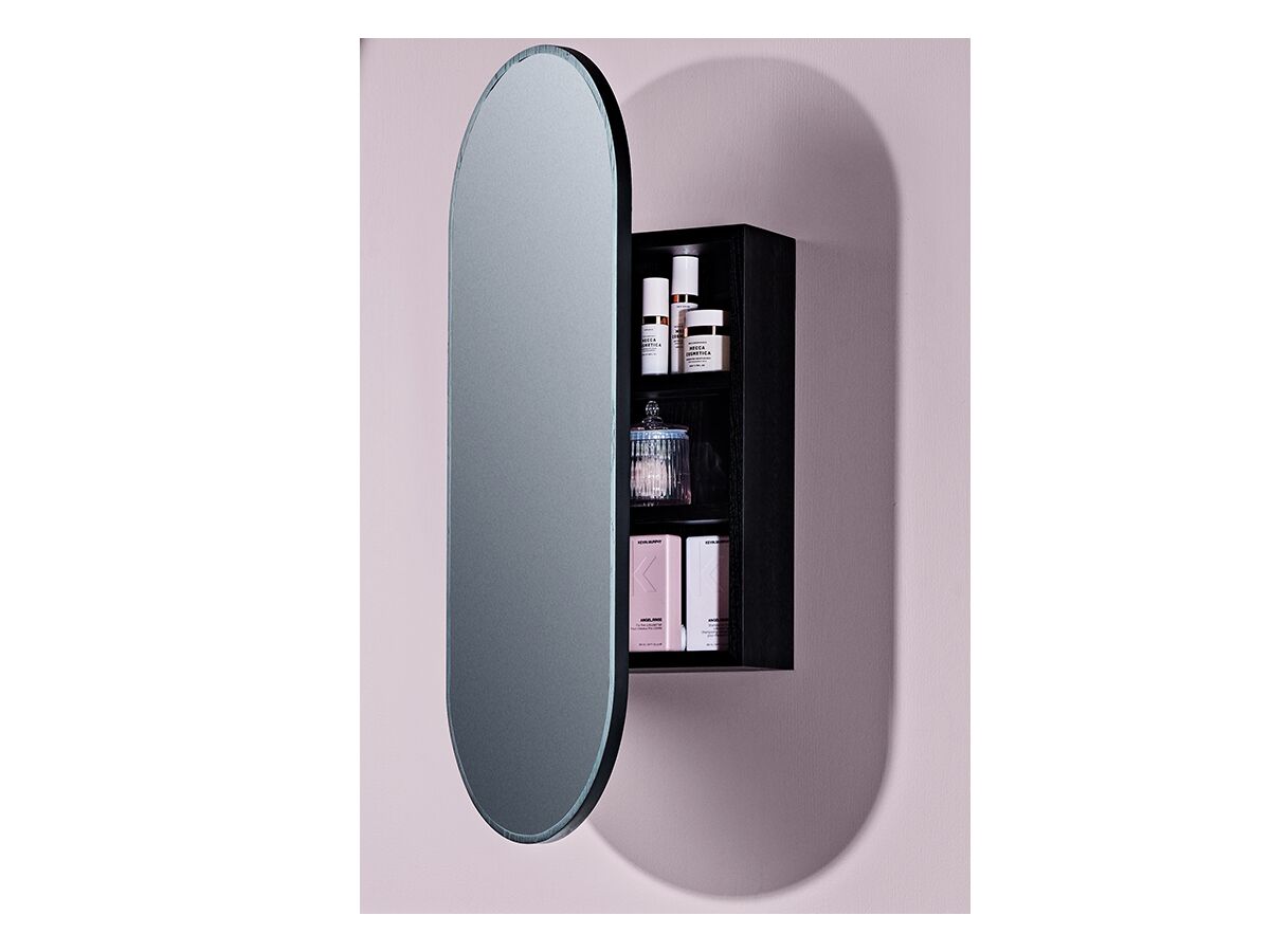 ISSY Blossom 300400 x 600800mm Mirror with Shaving (Recessed