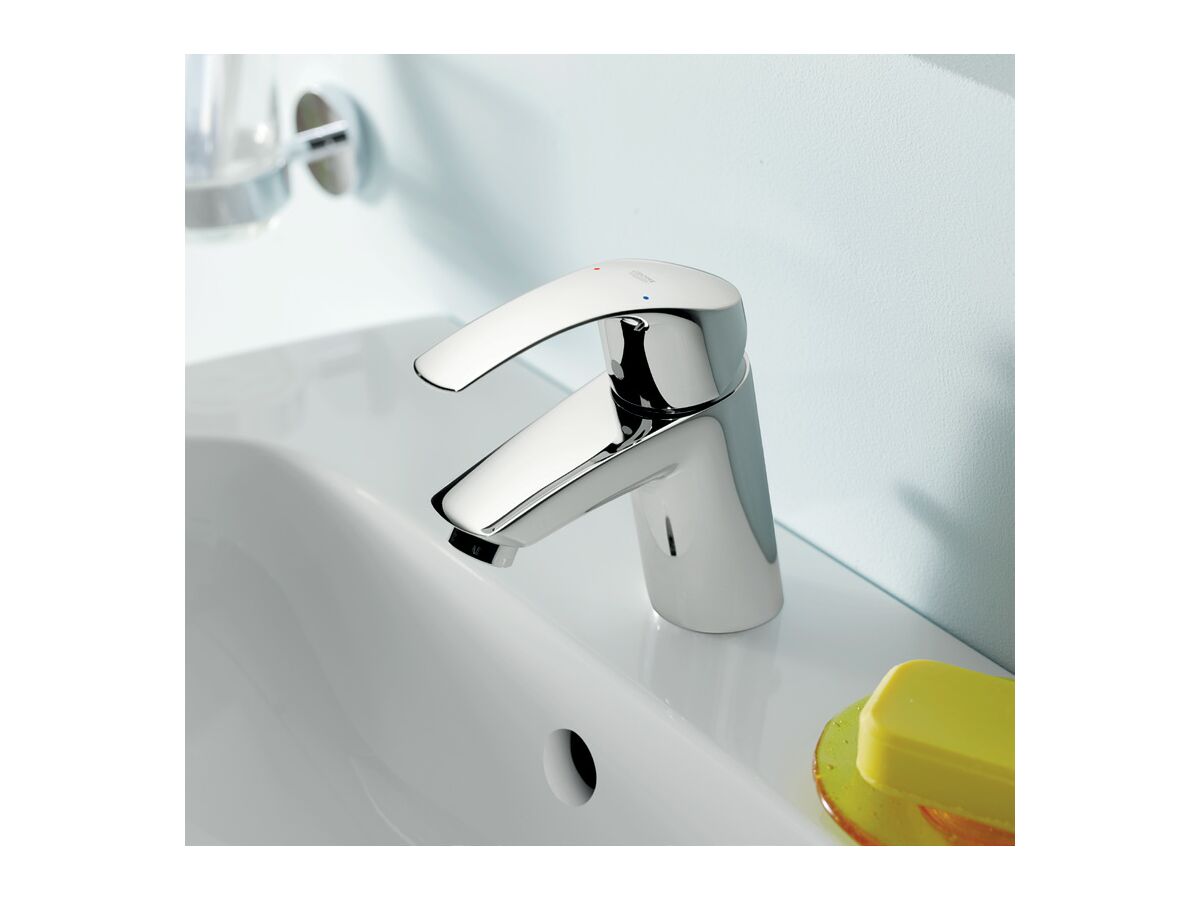 GROHE Eurosmart New Basin Mixer Tap Chrome (5 Star)