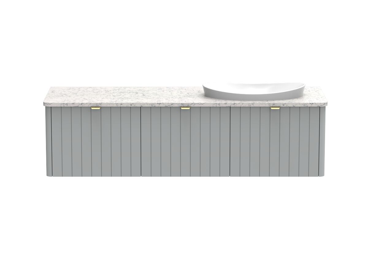 Kado Neue All-Door 1500 Right Offset Bowl Wall Hung Caesarstone