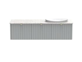 Kado Neue All-Door 1500 Right Offset Bowl Wall Hung Caesarstone
