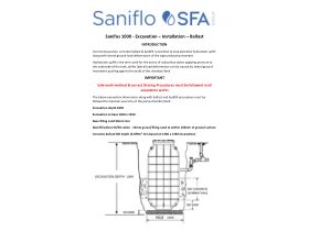 Installation Instructions - Sanifos 1000+ Excavation & Ballast