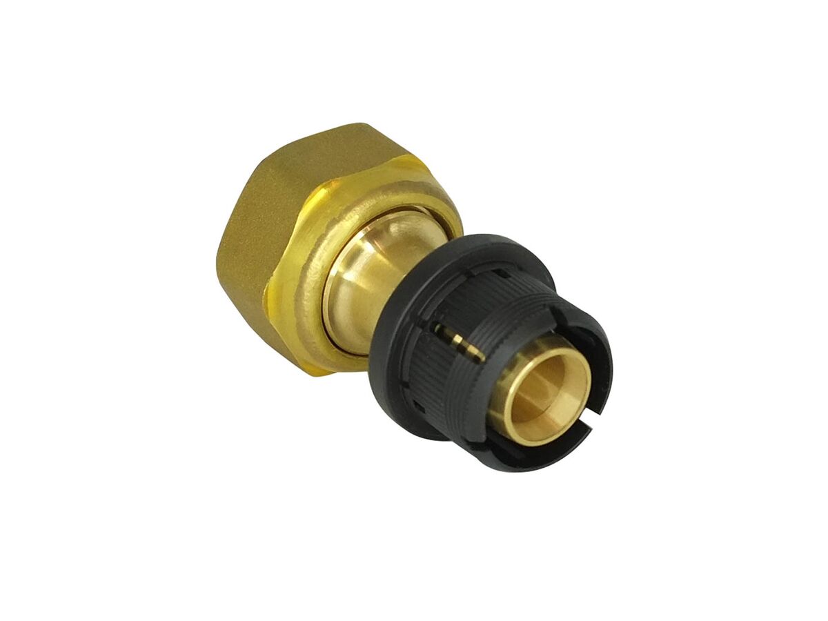 Rehau Edge Straight Tap Connector with Seal