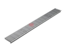 Aco Hexaline 1mtr Stainless Steel Heel Safe Grate Only