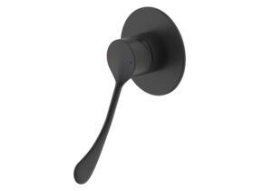 Hero - Posh Solus Shower Mixer Tap with Extended Lever Matte Black