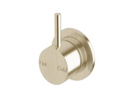 Scala Shower / Bath Mixer Tap LUX PVD Brushed Platinum Gold
