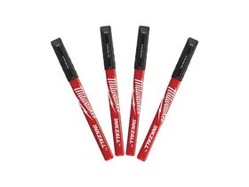 Milwaukee INKZALL Black Ultra Fine Point Pens (4)