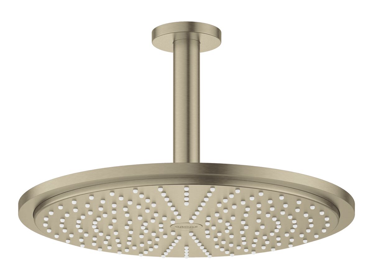 GROHE Rainshower Cosmo Overhead Ceiling Shower 310mm Brushed Nickel