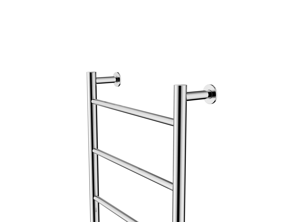Posh Solus MK2 Heated Towel Rail 500 x 700mm Polished Stainless Steel