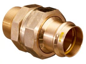 >B< Press Gas Male Union 40mm x 1 1/2" BSP"