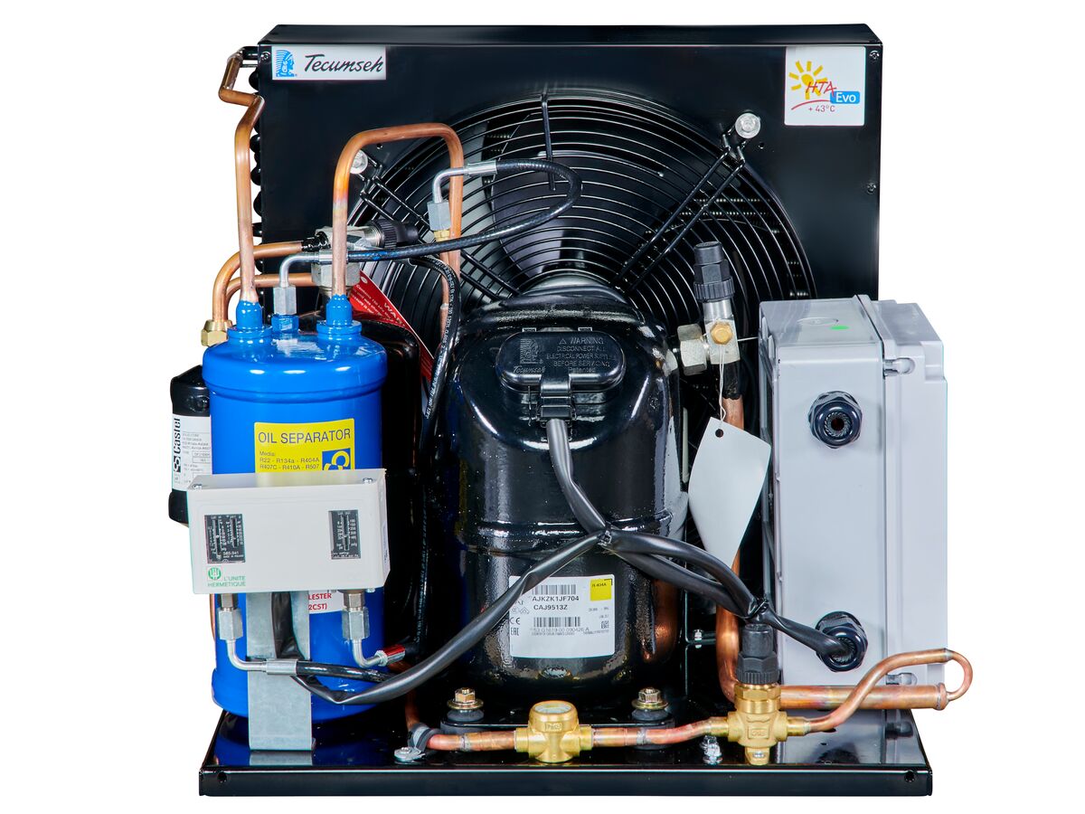 Tecumseh EVO Condensing Unit 1HP R404A MHBP EPCH9510Z 1 Phase from Reece