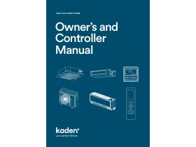 User Manual - Kaden Multi Air Conditioner and Controller
