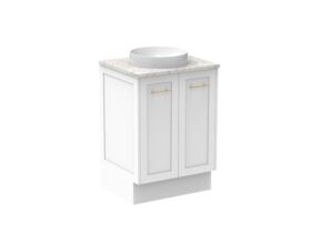 Kado Lux All Door 600mm Centre Bowl Floor Mount Caesarstone