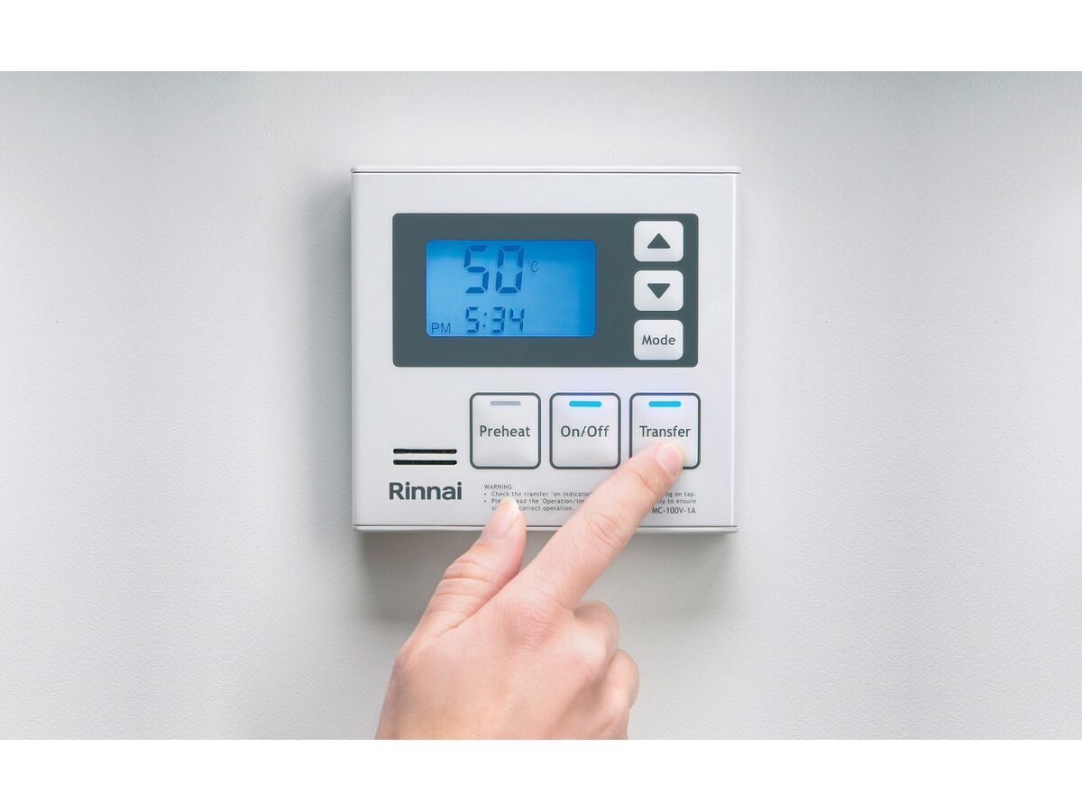 Rinnai Deluxe Kitchen Controller White